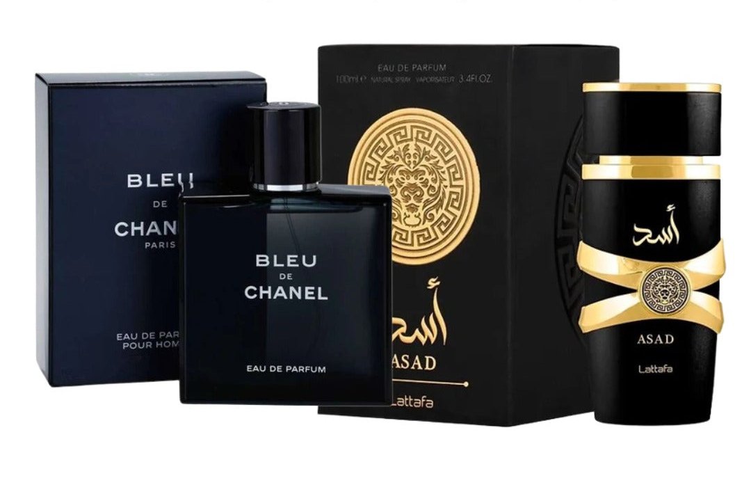 COMPRE UNO Y LLÉVESE DOS 🔥 Perfume Bleu de Chanel y Asad😍